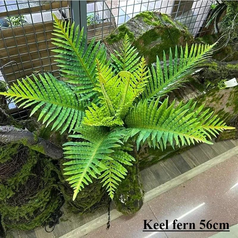 

Искусственное Большое Ароматное Растение Папоротника Персидская Трава ПВХ Материал Сад Персидский Папоротник Бонсай Украшение Имитация Растения Трава 1шт