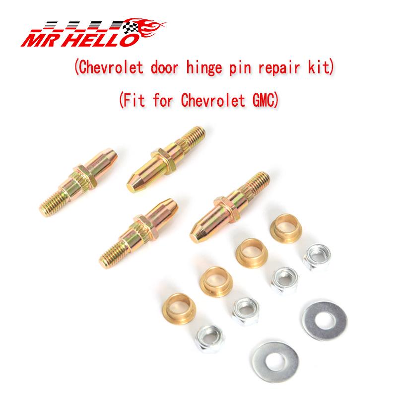 Chevrolet GMC Door Hinge Pin Bushing Kit with Repair Instructions