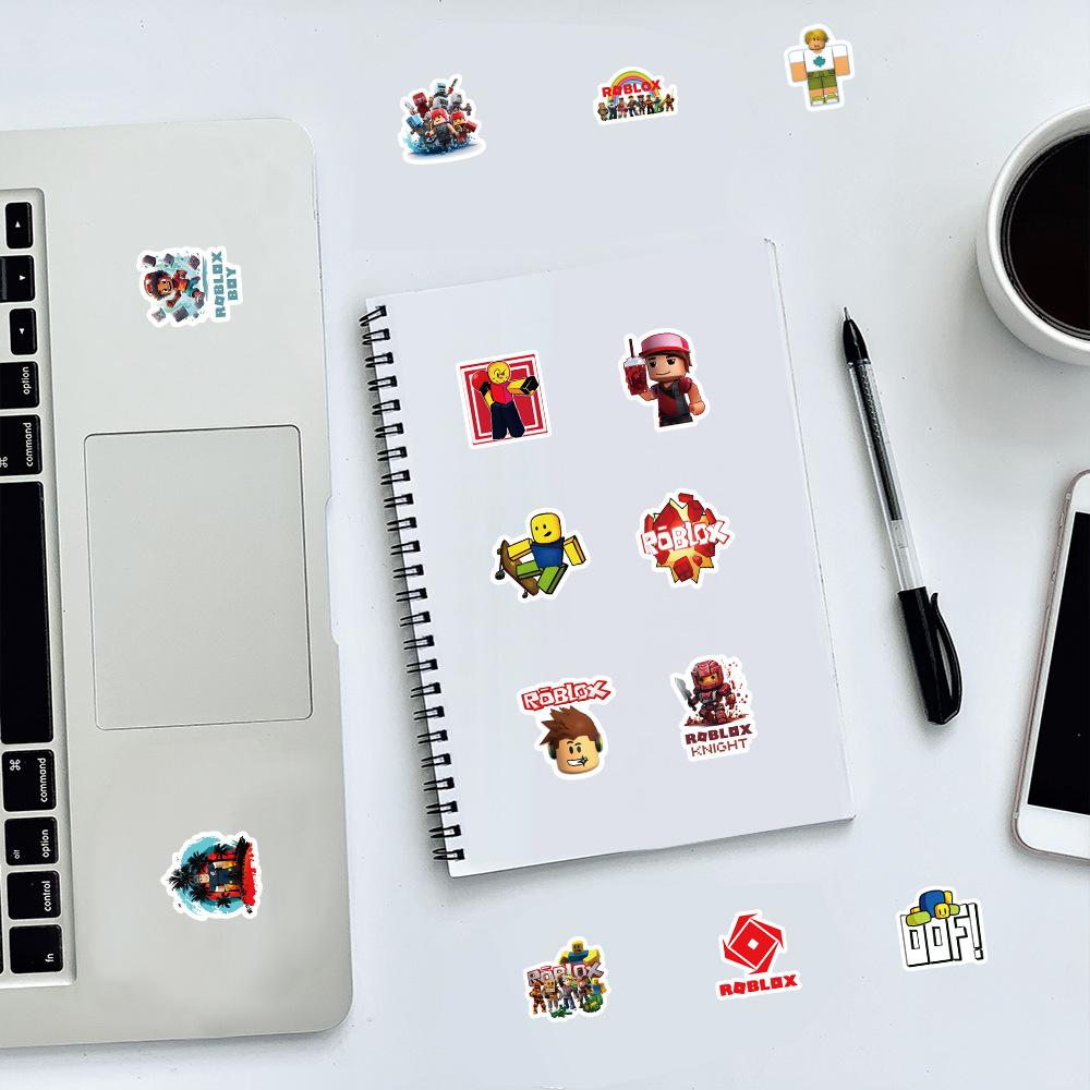 Roblox Stickers 100 Pcs Cartoon Game Waterproof Vinyl Stickers For Laptop Water Bottle Skateboard Journal Kids Teens DIY Decor