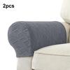 2pcs/set Jacquard Sofa Armrest Covers Stretch Anti-Slip Sofa Arm Slipcover Armchair Protector Dust Cover Home Decoration