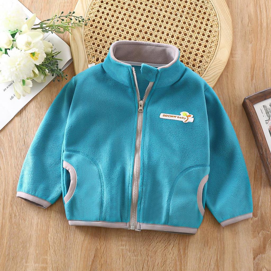 Fleece-Lined Hooded Sweatshirt for Toddlers - Boys & Girls Autumn/Winter Collection