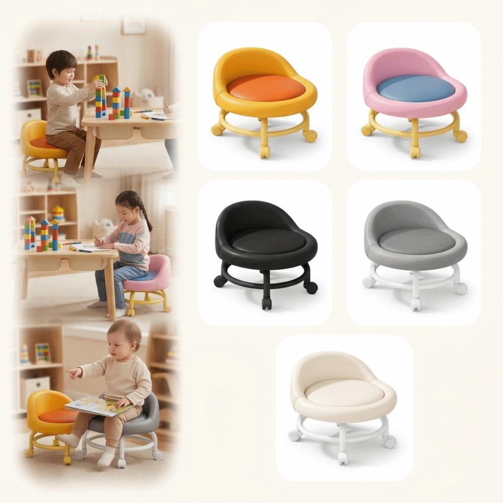 Anti-Slip Low Stool Plastic Small Chair Sturdy Portable Chair  Kids