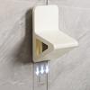 Sgabello Gradino Impermeabile per Doccia con Base Antiscivolo Materiali Robusti in ABS per la Sicurezza del Bagno