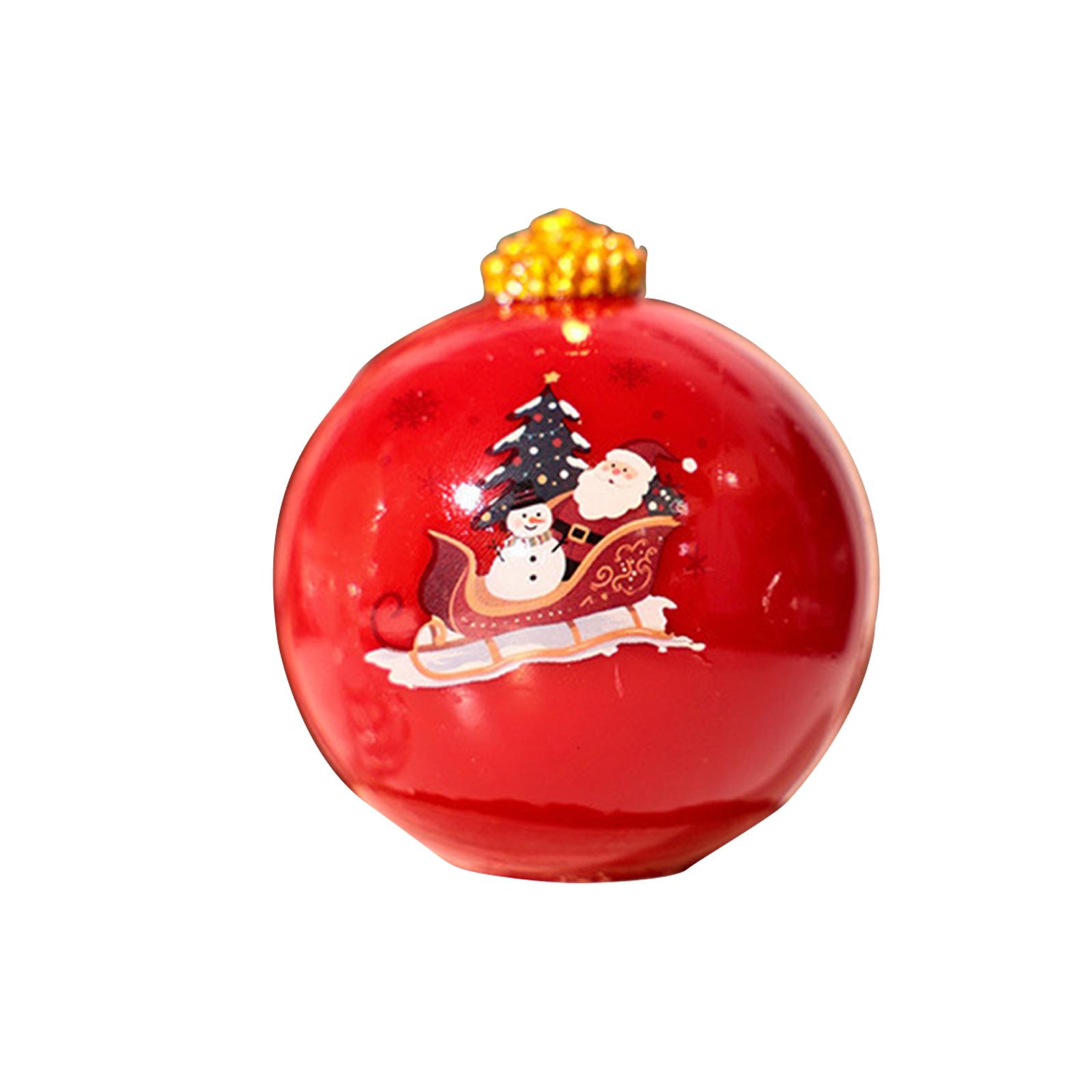 

Рождественские свечи-шары Туаль Шинуазри Винтаж Рождественские подарки для женщин Деревенская свеча Рождественские свечи Украшение Праздничный декор стола Подарок One Size