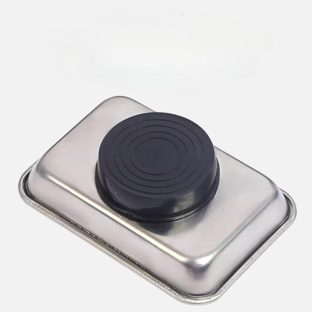 Soft Rubber Base Magnetic Tool Tray Magnetic Base Parts Bowl New Tool Organizer Workshop Use