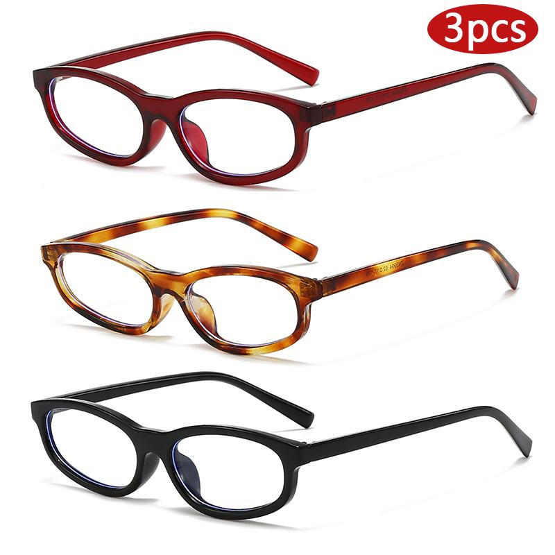 

3pcs Fashion Simple Multi Color Sunglasses Women Vintage Small Frame Square Sun Glasses Men Outdoor Travel Driving Shades UV400