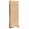 Bookshelf Reclaimed Wood Look 60x24x176 cm Engineered Wood