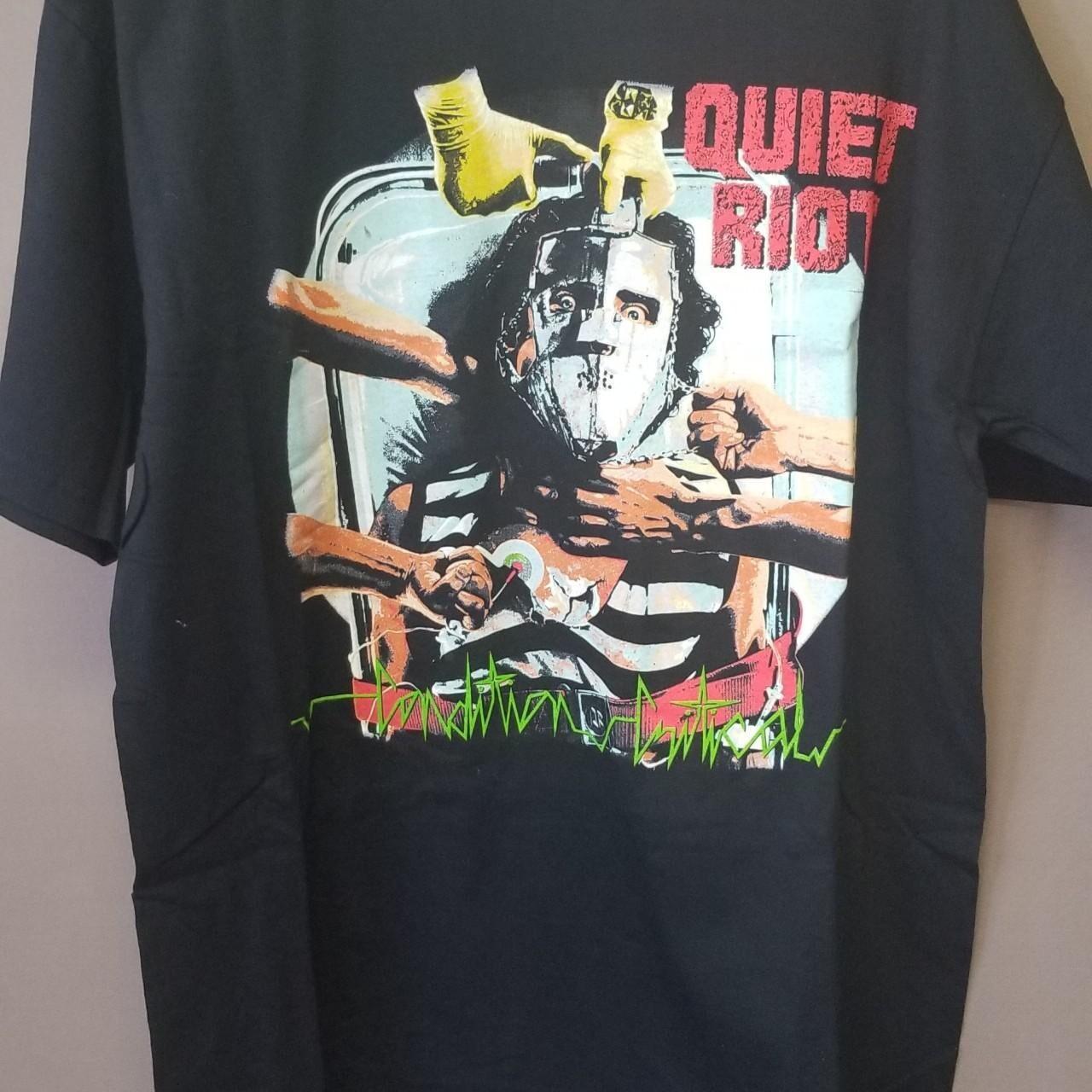 Quiet Riot Vintage 2005 tour black color reprint gift fans shirt AN51043 XXXL