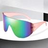 New Glasses Fashion Men's and Women's Adult Sunglasses Rimless Sports Cycling Glasses
