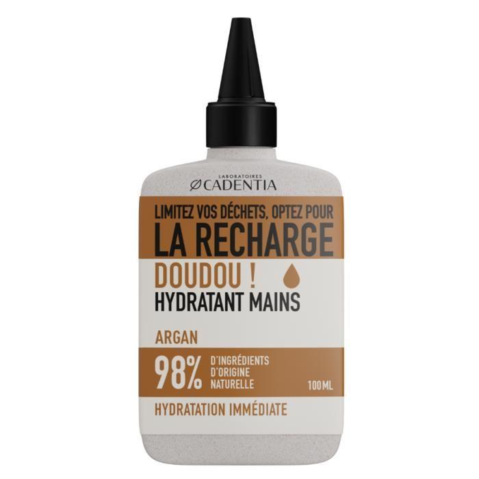 Lotion hydratante - LABORATOIRE CADENTIA - Argan - Recharge 100 ml - Texture lotion - Hydratation