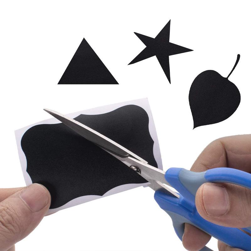 Spot 300 Sheets/Roll Waterproof PVC Blackboard Label Stickers - Irregular Shape Marking Stickers
