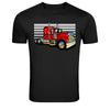 Classic Red Semi Truck Big Rig Driver Graphic T Shirt