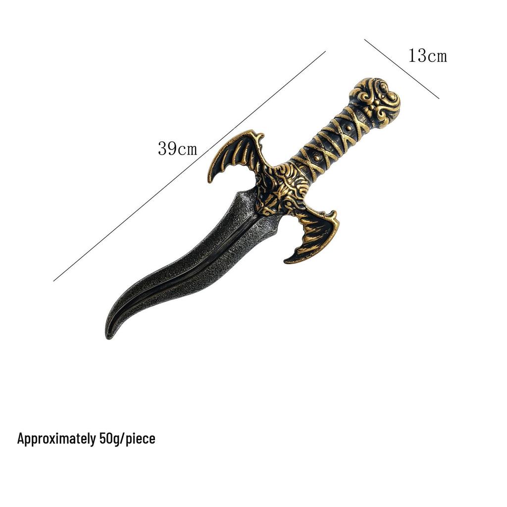 Halloween Blood-Tipped Decorative Knife for Prank and Ghost Festival
