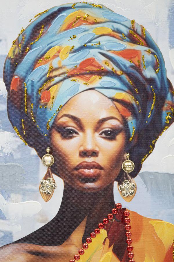 Painting With Frame Daphne -B- Cm 52X4,5X152