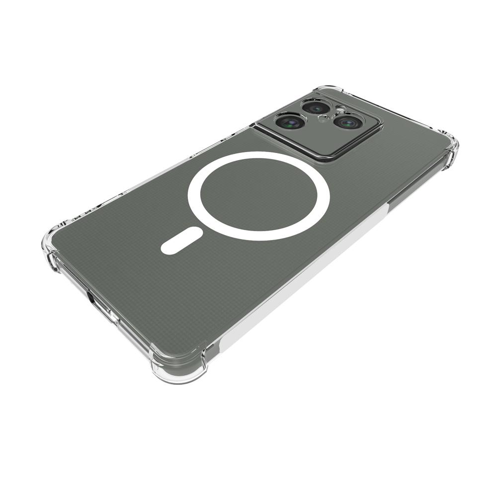 Sony Xperia 1 VIII jaoks Magsafe magnetilise läbipaistva ümbrise jaoks Sony Xperia 10vii 5v jaoks Õhupadjaga pehme silikoonist põrutuskindel ümbriseümbris