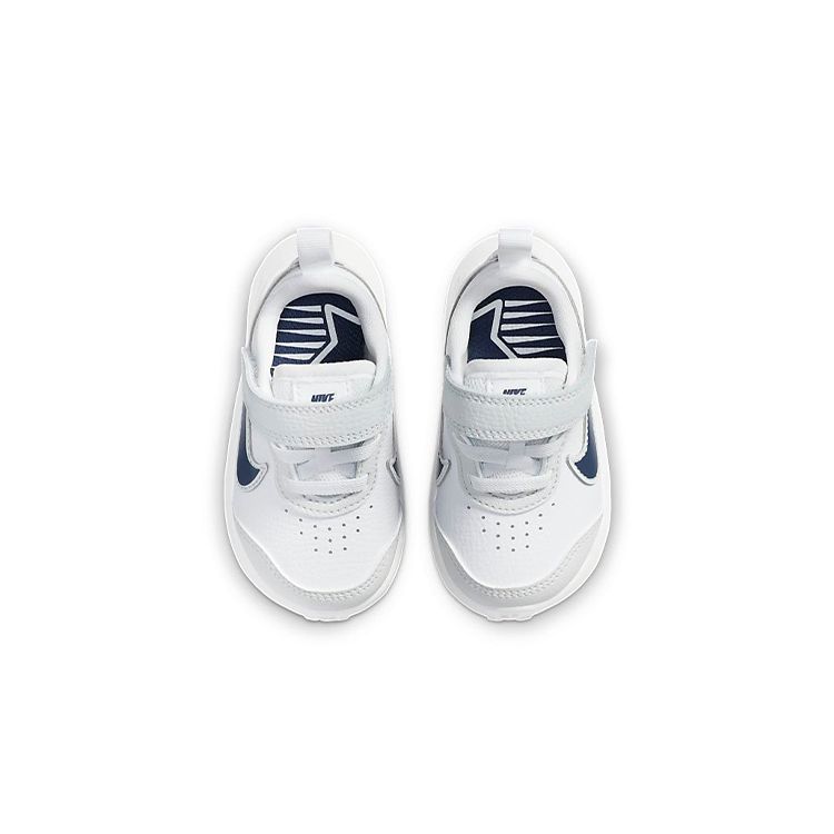 Nike Varsity Leather Low Top Sports Casual Shoes Baby Sneakers White Black CN9397-100