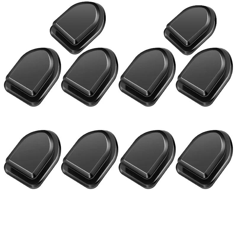 1-10pcs Car Storage Hooks, Strong Adhesive Paste for Dashboard, Organizer for Mask Cable Key, No Drill Interior Accessories