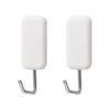 LEC Reck Strong Neodymium Magnet Tool Hook Wide 2 Pieces Load Capacity 2kg