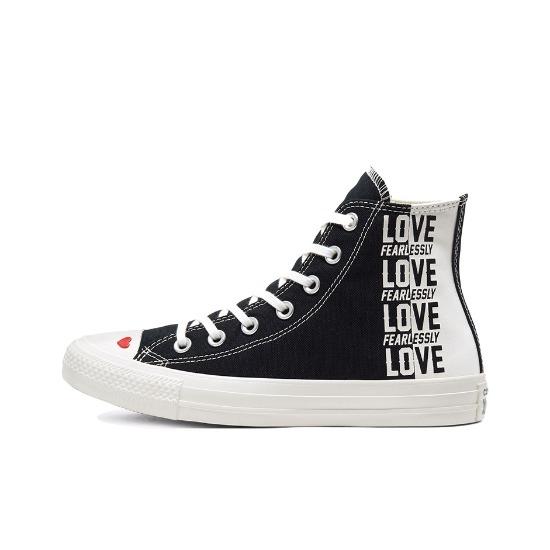 

Converse Wmns Чак Тейлор All Star High Love Fearless 567309F EU 37 красный/чёрный