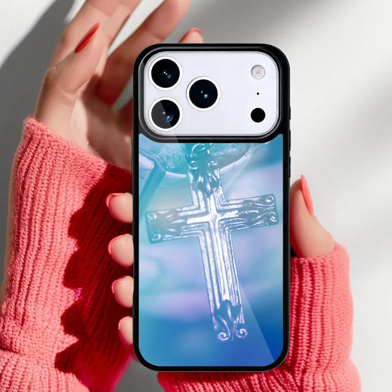 Bible Verse Faith Jesus Cross Phone Case for iPhone 17 16 15 14 13 Pro Max Back Cover for 12 11 Pro Coque