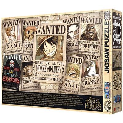 Haksan Munhwasa One Piece New Montage Collection Jigsaw Puzzle HS500-119, 500 peças, cores misturadas Quebra-cabeça, jogos infantis, brinquedos educativos