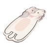 Cute Cat Bath Rug, Irregular Animal Shaped Floor Mat, Soft Absorbent Non Slip Area Carpet for Bath Tub, Shower, Bedroom, Living Room