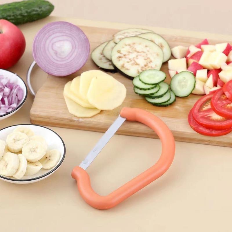 Multi-Functional Vegetable Cutter Slicer Serrated Cutting Bread Household Gadgets Tools Kitchen Chopper
