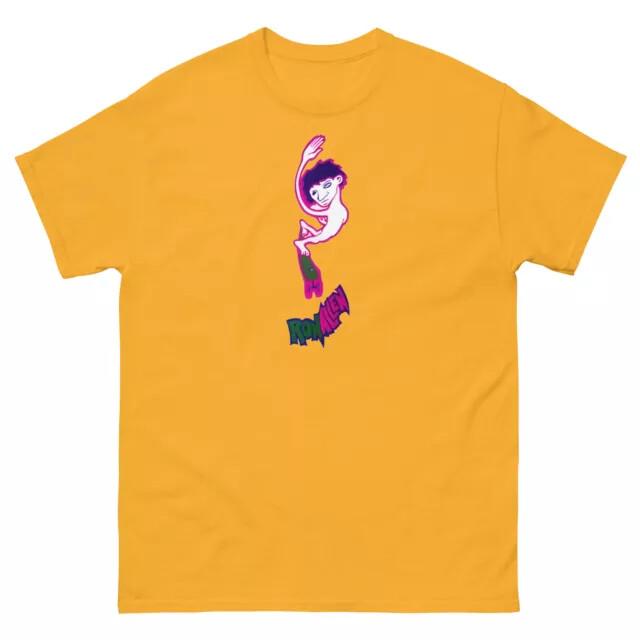 

Ron Allen skater skate art retro 80s skateboarding t shirt design Unisex T-Shirt XXXL