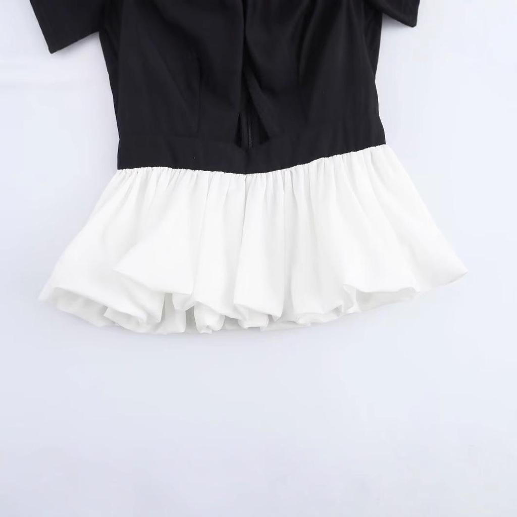 2025 Spring Women's European & American Fashion Ruffle Sleeveless Top