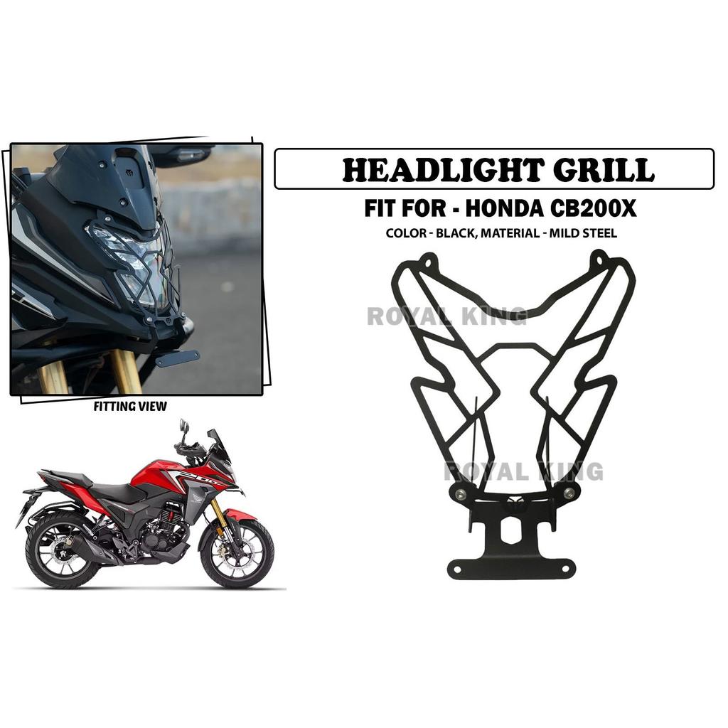 Black Headlight Grill "Fit For Honda CB200x"