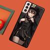 Genshin Impact Hutao Soft Case For Samsung Galaxy S23 S22 S21 Ultra Note 20 Note 10 S8 S9 S10 Plus S20 FE Cover