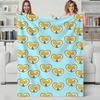 Cartoon H-Hey Arnoldss Throw Flannel Blanket Perfect for Sofa Office Bed Travel Sleep Read Relax Camping four season use