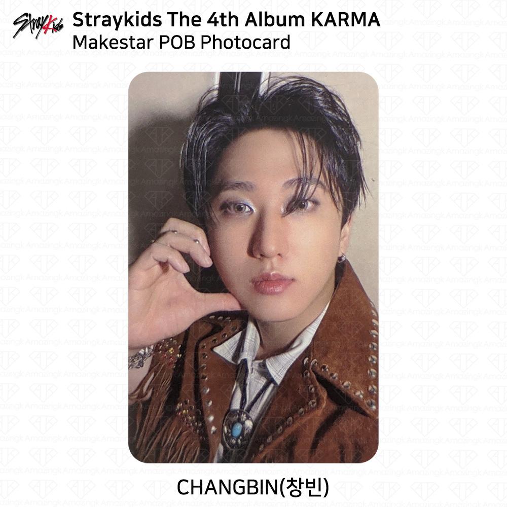 Stray Kids The 4th Album Karma Makestar POB Photocard KPOP K-POP SKZ