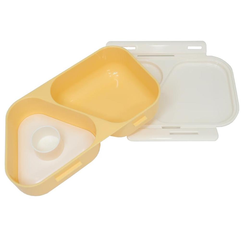 Onishi Ken Seihan Disney Onigiri Lunch POOH FUNNY 180 x 99 x 52 mm 215 250 Case, FACES, 2, (h) (465 ml), Left ml, Right ml, DIL-1212