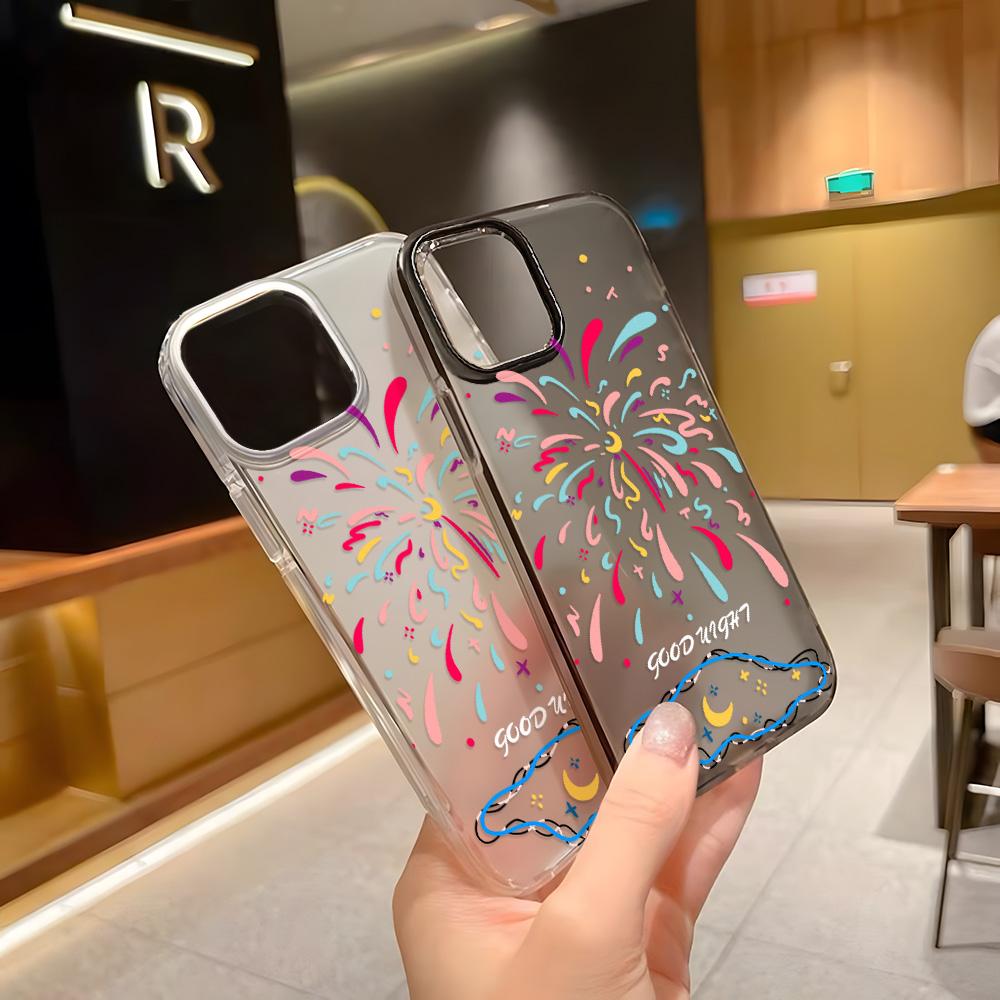 Mobile Phone Cases for iPhone 11 13 15 Pro Max 12 14 Pro Max Case iPhone 16 15 Plus 13 Pro 12 Mini 13 Mini Frosted Texture Painted Cartoon Flowers