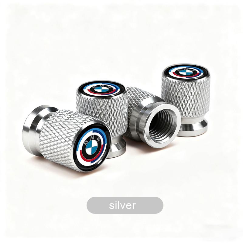 THM28 Car Wheel Tire Valve Caps Tyre Stem Covers Airdust Waterproof For BMW E61 E81 E87 1 2 3 4 5 6 7 Series X1 X3 X4 X5 X6 F20 E90