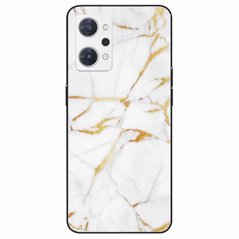 For OPPO Reno 9A 7A Case Soft TPU Fashion Marble Silicone Bumper Covers for OPPO Reno 9 A 5G CPH2523 Reno7A Protector Reno9 A
