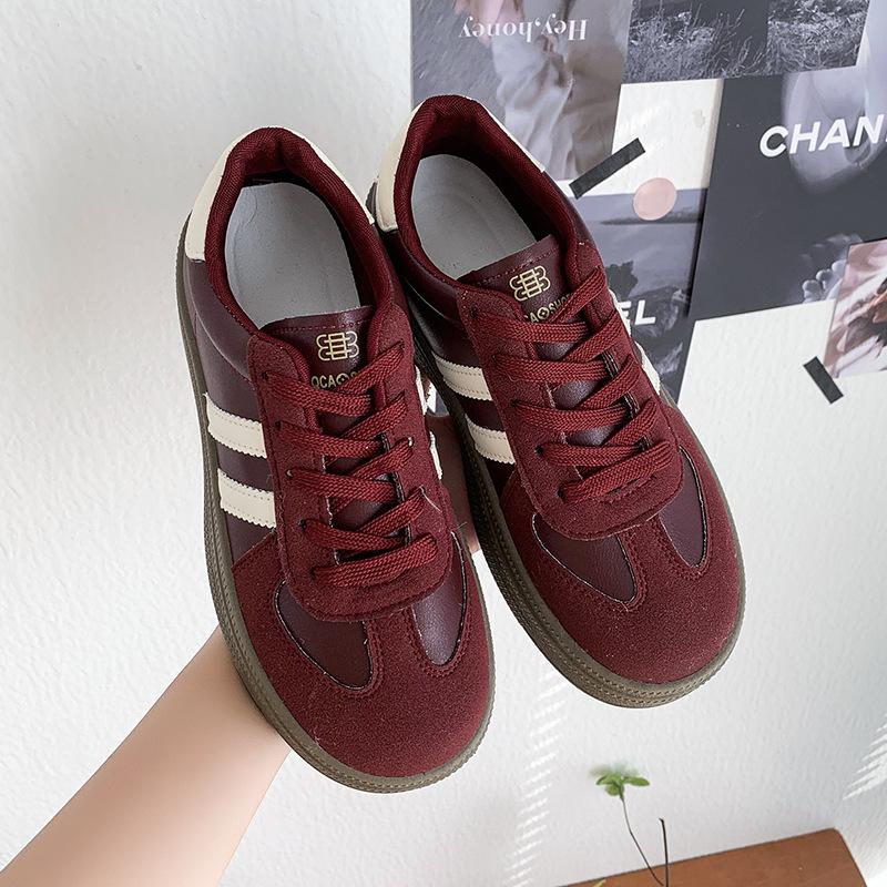 

Dexun shoes women s 2025 new spring and autumn versatile casual sports board shoes platform Forrest Gump fashion shoes women s shoes 40 червоний