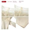 GMXIA French Slim-fit Dress Women's Summer Lace Patchwork Lace-up Skirt with Hip Wrap