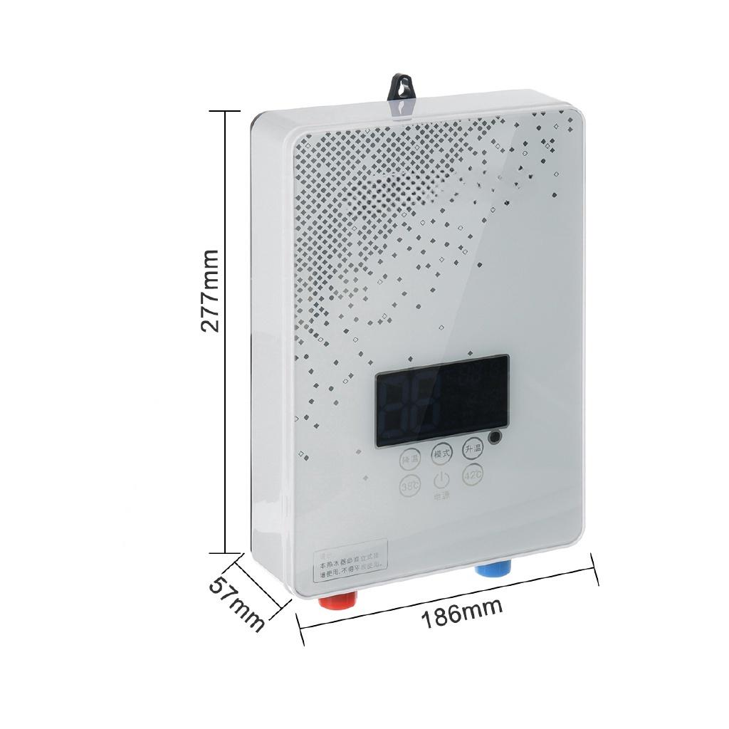 6000W Instant Electric Tankless Hot Water Heater Shower Faucet Instantaneous Water Heater Shower New