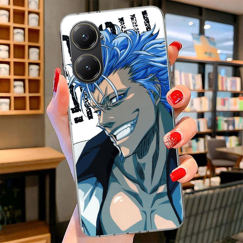 Grimmjow 6 Bleach Phone Case For Xiaomi Poco F7 Ultra X7 X6 X5 Pro M7 Redmi 15C 15 13C 13 12C 12 10C 10 9A 9C 9T 9 Shell Poco F7