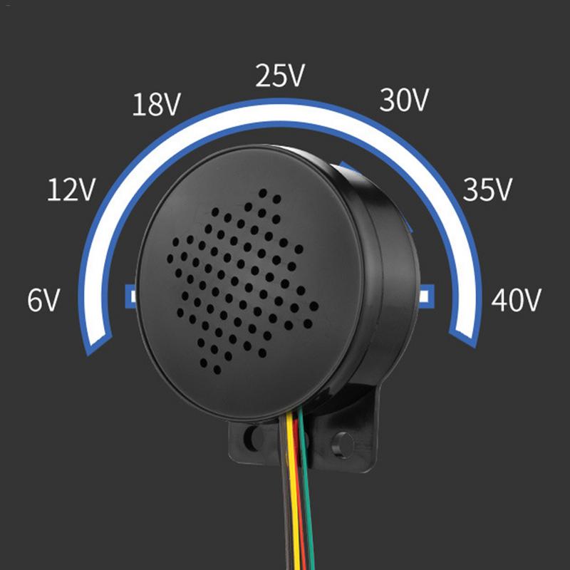 12-24V Car Start Voice Custom 4-channel Trigger Voice Speaker Prompter AC/DC adapter Sound Alarm Reverse Siren Buzzer Alarm Horn