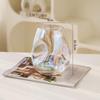 Nordic Style Irregular Glass Vase for Desktop Hydroponics