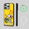 Cute Cuphead Magnetic Matte Phone Case For IPhone 16 17 15 14 13 12 11 For Magsafe Wireless Charge Cover