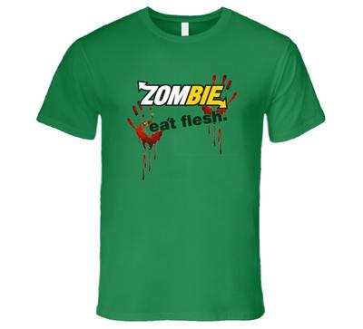 Zombie-Eat Flesh T Shirt