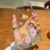 Rose Flower Oil Painting Phone Case For Honor 200 90 Lite X7 70 X8 Transparent Clear Shockproof Cover  Romantic Lace Pattern Tpu