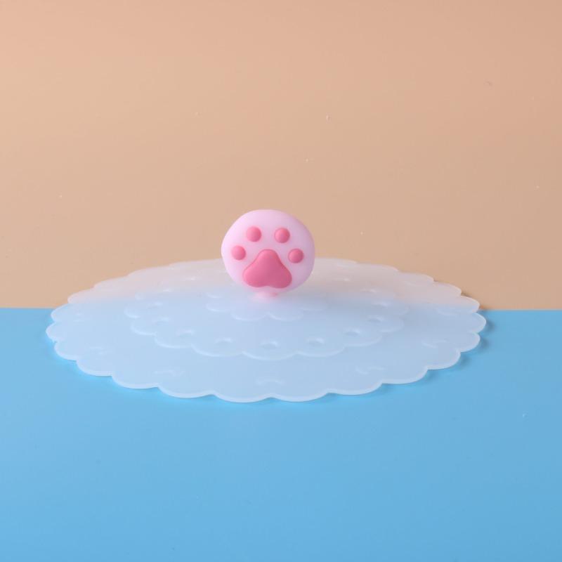 Moon-shaped Cover, Large Silicone Cover, Silicone Lid, Bowl Cover, Transparent Cup Lid, Thick Cover, Cute Cartoon Design