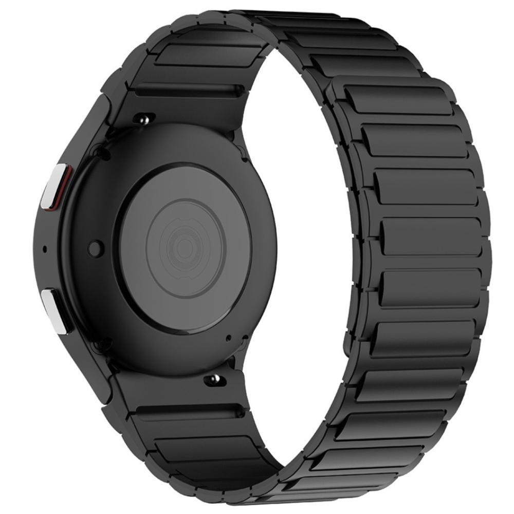 No Gaps Soft Silicone Magnetic Strap for Samsung Galaxy Watch 8 Classic 46mm Sport Band for Galaxy 7/6/5/4 40mm 44mm 45mm 47mm 43mm Curved End Strap