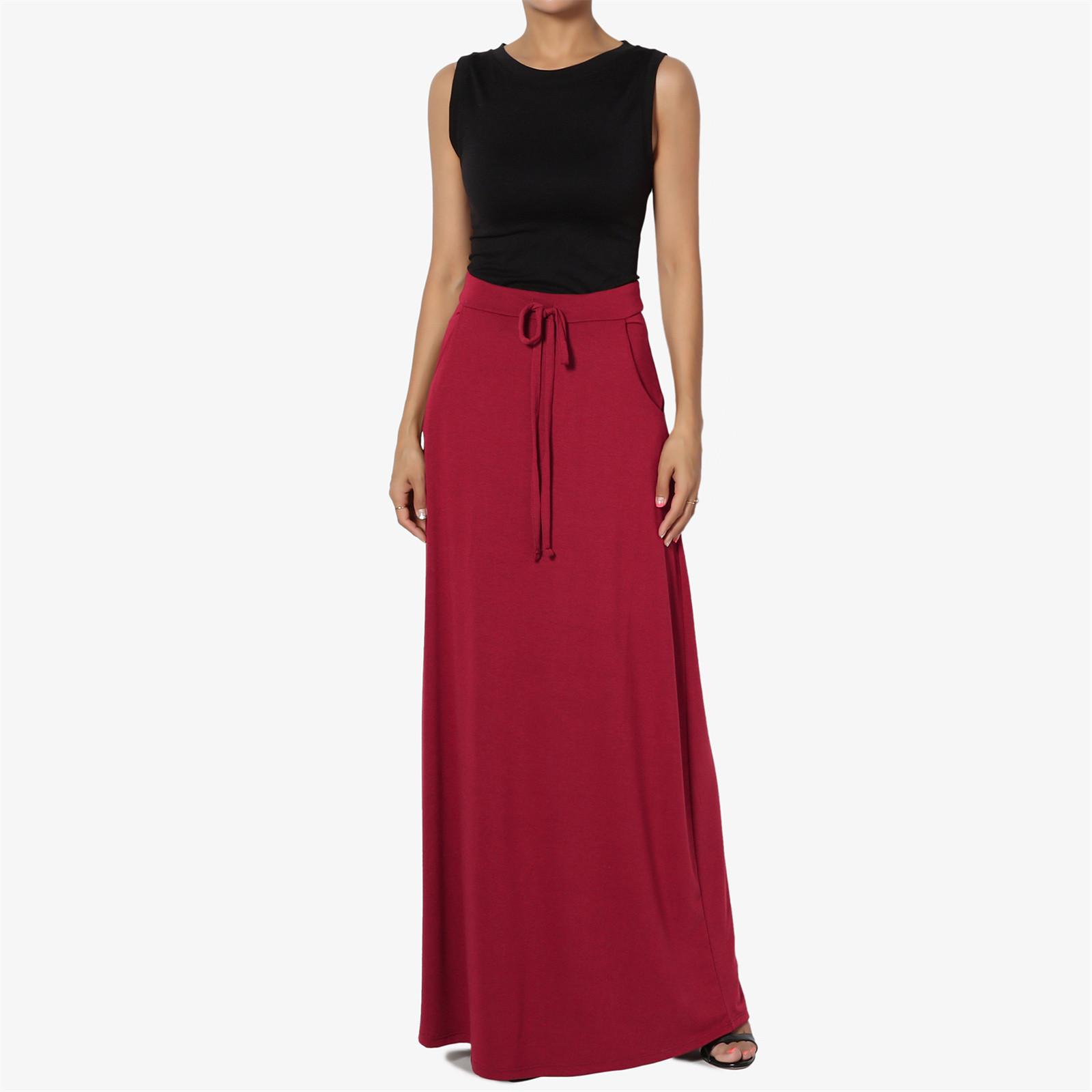 

Женская повседневная туника на шнурке, однотонное модное платье трапециевидной формы со средней талией M винный