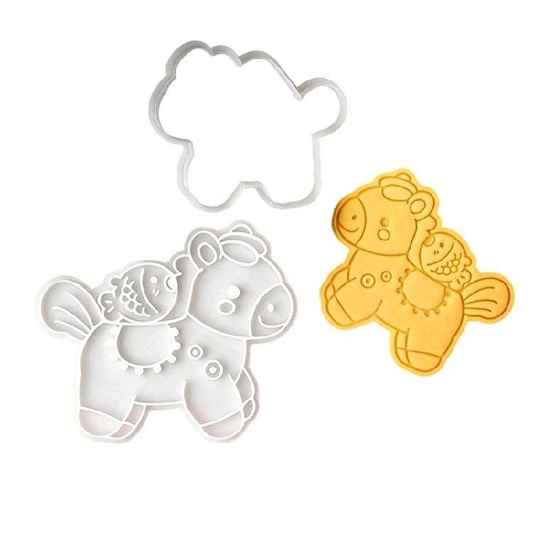 Chinese Zodiacs Horse Pastry Molds For Cookie Chocolate And Fondant Safe Nontoxic Materials And User Friendly